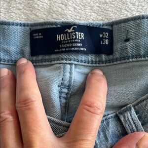 Hollister Sky Blue Skinny Jeans men’s